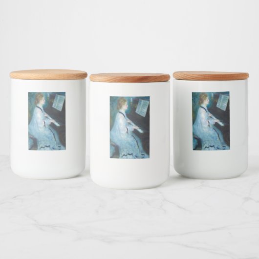 ルノアール・ウーマン・アット・ザ・ピアノヴィンテージ印象派 フードラベル (ボトル)