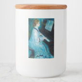 ルノアール・ウーマン・アット・ザ・ピアノヴィンテージ印象派 フードラベル (正面)