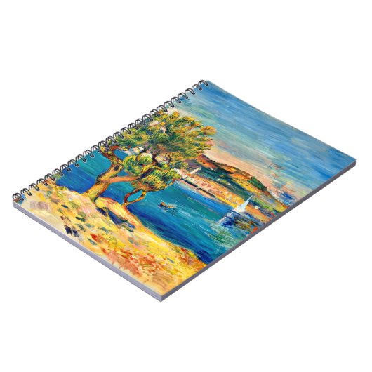 ルノアール-エスタク、美素晴らし術絵画風景 ノートブック (左側)