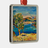 ルノアール – エスタク、美素晴らし術絵画風景、 メタルオーナメント (右)