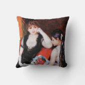 ルノアール – オペラのコンサートボックスで クッション (裏面)