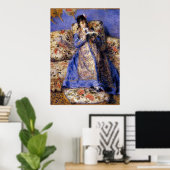 ルノアール – カミーユ読ネ ポスター (ホームオフィス)