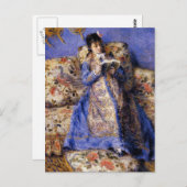 ルノアール – カミーユ読ネ ポストカード (正面/裏面)