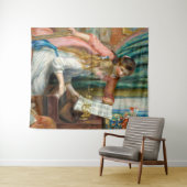 ルノアール・ガールズ・アット・ザ・ピアノ印象派絵画の タペストリー (インサイチュ(横))