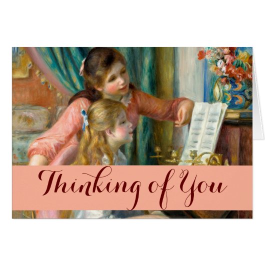 ルノアール・ガールズ・アット・ザ・ピアノ印象派 (正面横)