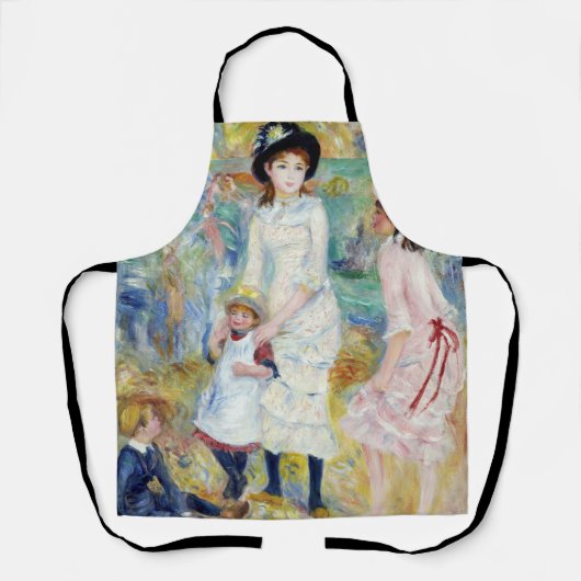 ルノアール – ガーンジー島の子どもたち エプロン (正面)