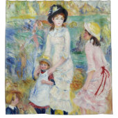 ルノアール – ガーンジー島の子どもたち シャワーカーテン (正面)