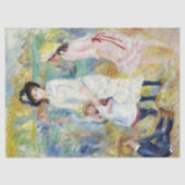 ルノアール – ガーンジー島の子どもたち 薄葉紙 (正面)