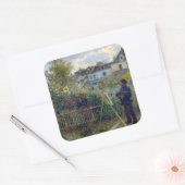 ルノアール – クロード絵画・モネの庭 スクエアシール (封筒)