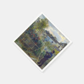 ルノアール – クロード絵画・モネの庭 スタンダードカクテルナプキン (角)
