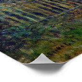 ルノアール – クロード絵画・モネの庭 ポスター (角)