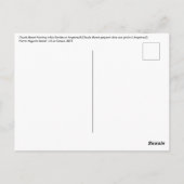 ルノアール – クロード絵画・モネの庭 ポストカード (裏面)