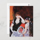 ルノアール – コンサート、オペラの箱 ポストカード (正面/裏面)