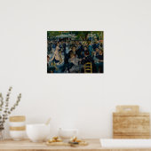 ルノアール – ダンスアットルムーランデラガレット ポスター (キッチン)