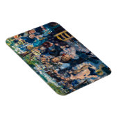 ルノアール – ダンスアットルムーランデラガレット マグネット (右側)