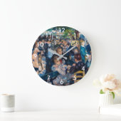 ルノアール – ダンスアットルムーランデラガレット ラージ壁時計 (ホーム)