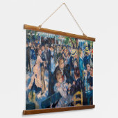 ルノアール – ダンスアットルムーランデラガレット 吊り下げ型タペストリー (傾斜あり)