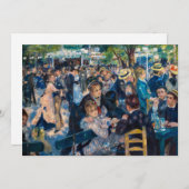 ルノアール – ダンスアットルムーランデラガレット 招待状 (正面/裏面)