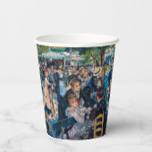 ルノアール – ダンスアットルムーランデラガレット 紙コップ (裏面)