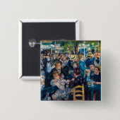 ルノアール – ダンスアットルムーランデラガレット 缶バッジ (正面&裏面)