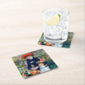 ルノアール・ツーシスター スクエアペーパーコースター (インサイチュ)