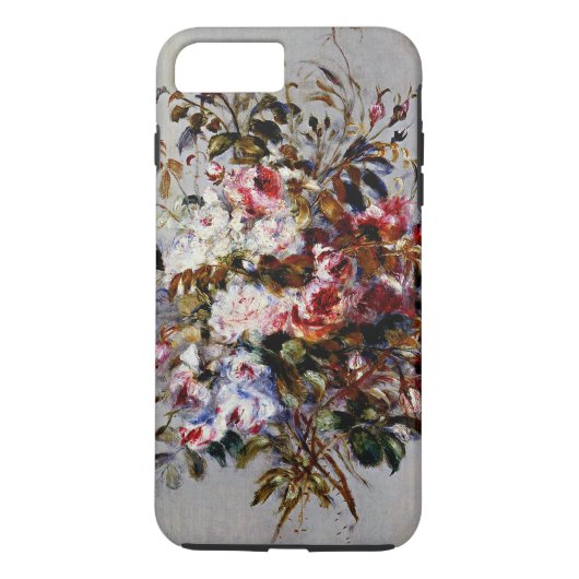 ルノアール-バラの花束 Case-Mate iPhoneケース (裏面)