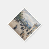 ルノアール – パリ、クワイマラクレ研究所 スタンダードカクテルナプキン (角)