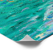 ルノアール-ビーチとファレーズダム ポスター (角)