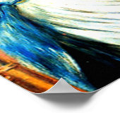 ルノアール – ピアノの女の子 ポスター (角)