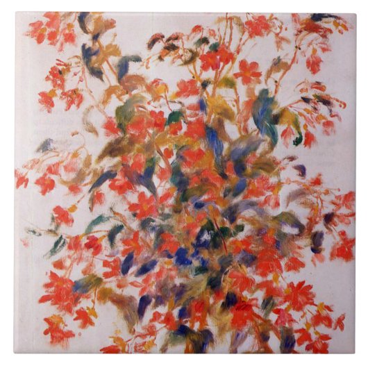 ルノアール – フシアとの静寂 タイル (正面)