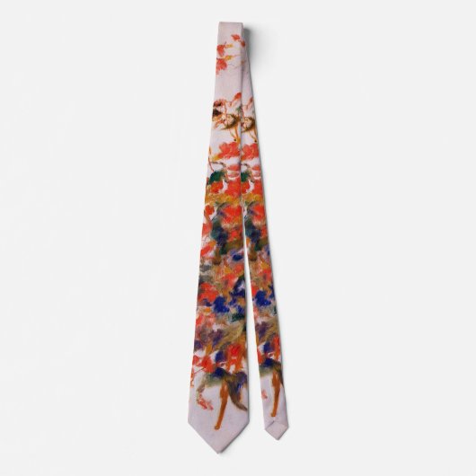 ルノアール – フシアスの静物詩 ネクタイ (正面)