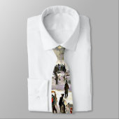 ルノアール – ボアデブーローニュのスケーター–1868 ネクタイ (タイ)