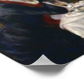 ルノアール – ボートパーティーの昼食会 ポスター (角)