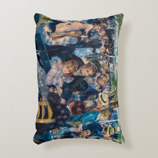 ルノアール - ムーラン・ド・ラ・ギャレットのダンス アクセントクッション (正面(垂直))