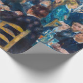 ルノアール - ムーラン・ド・ラ・ギャレットのダンス ラッピングペーパー (角)