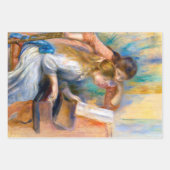 ルノアール ラッピングペーパーシート (正面2)