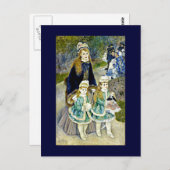 ルノアール – ラプロムナード ポストカード (正面/裏面)