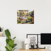 ルノアール – ランドスケープアットカグネス ポスター (ホームオフィス)