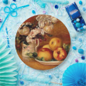 ルノアール – リンゴと花 ペーパープレート (パーティー)