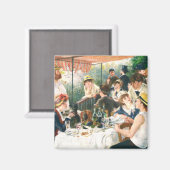 ルノアール・ルンチョン・オブ・ザ・ボーティング・パーティールノアール マグネット (正面/裏面)