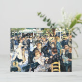 ルノアール – ル・ムーラン・ド・ラ・ガレットでダンスを踊る。 カード (スタンド正面)