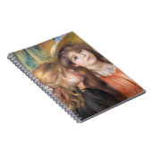 ルノアール – 二つの小さな女の子のポートレート ノートブック (右側)