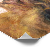 ルノアール – 二つの小さな女の子のポートレート ポスター (角)