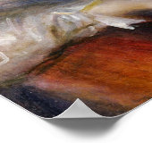 ルノアール – 帽子をかぶった女性 ポスター (角)