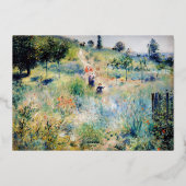 ルノアール – 新年おめでとう/ランチョンボートパーティー 箔シーズンカード (裏面)