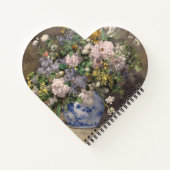 ルノアール 春の花束 ノートブック (裏面)