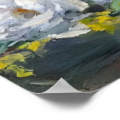 ルノアール、春ブーケ， 1866 ポスター (角)