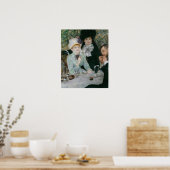 ルノアール – 昼食会の後 ポスター (キッチン)