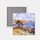 ルノアール-有名なガーンジーの絵画ビュー マグネット (正面/裏面)