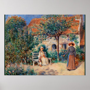 ルノアール – 有名なブリタニ絵画アの ポスター